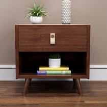 Solid wood bedside table Simple modern locker Simple multi-function side cabinet Mini storage cabinet Nordic assembly cabinet