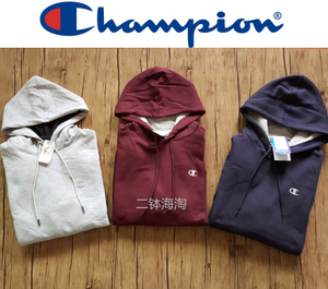 代购现货Champion Basic Logo Hoodies冠军 加