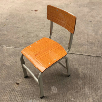 Student single chair Flat tube chair Dan tube single stool Student desk training desk chair factory direct sales