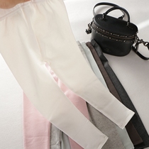 Autumn New product low saturation Morandi color cotton leggings parent-child big and small mens and womens trousers