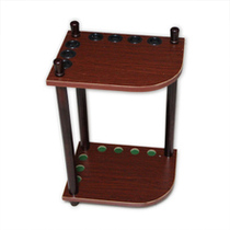 Wenzhou billiards accessories floor-standing pole rack frame ball room three-dimensional pool club shelf put billiard bar stand