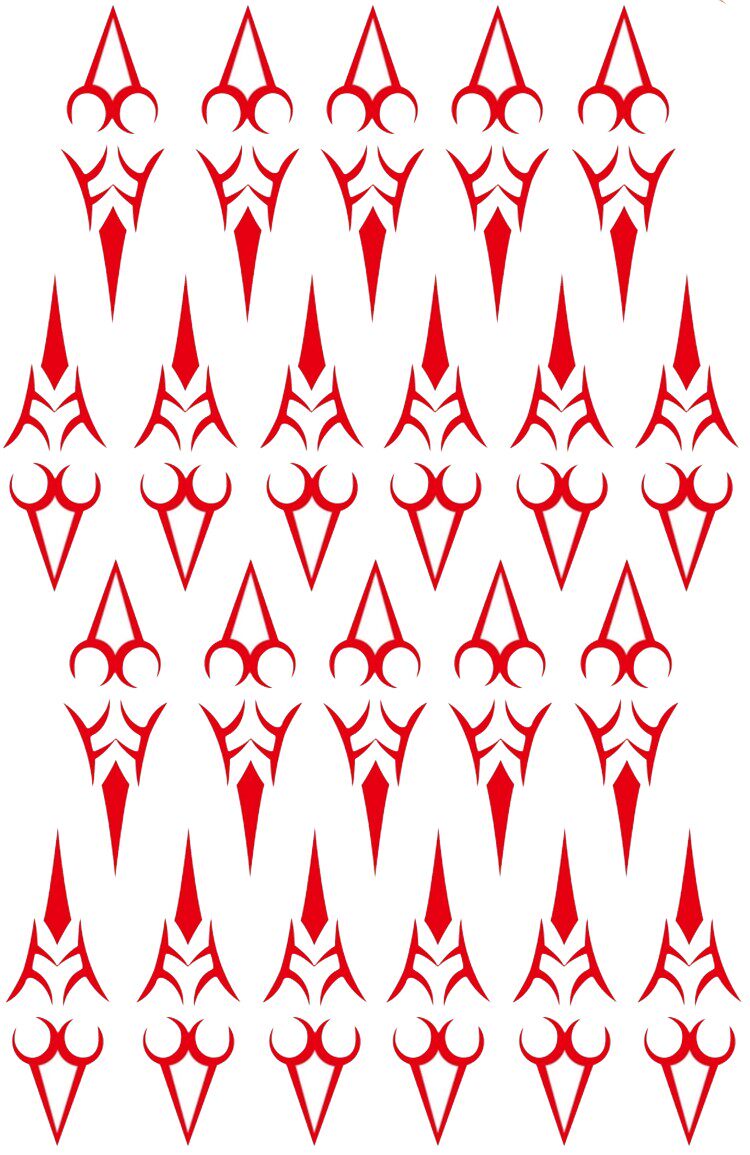 fate令咒宫本伊织纹身贴防水咕哒男咕哒女凛圣杯战争cos漫展fgo