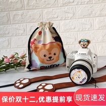 Claw strap hot shoe 200D lens cap 37 40 5 43 49 52 55 58mm camera bag liner bag