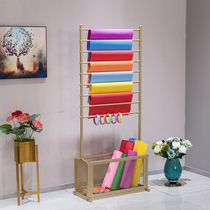 Florist Show Show Flowers Wrapping Paper Color with containing shelf floor hanging scarf silk towels Multilayer Chen case Show Show