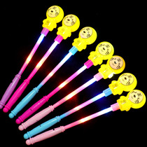 Night market stall toy Seven colorful tiger sparkling baton-led luminous tiger fairy stick children handheld rocking fluorescent stick