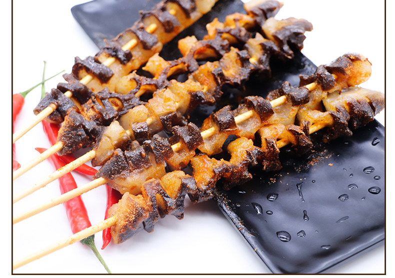 素切花海参大串油炸串烧烤串串食材20串一包冷冻烤肉串半成品食材