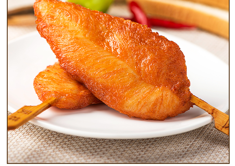 凤祥川香鸡柳串烧烤鸡柳油炸鸡柳商用麻辣烫手抓饼鸡柳约20串一包