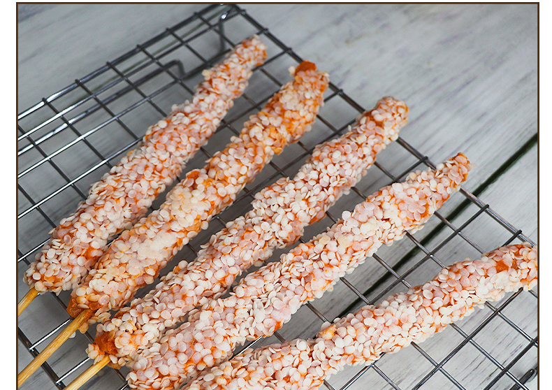 纳百味雪花肉串雪花鸡柳大串油炸鸡柳棒串无骨鸡肉大串约18串一包