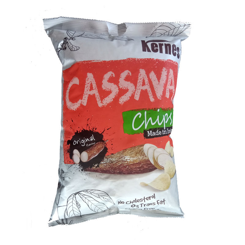 印尼进口克恩兹木薯片原味黑胡椒烧烤150g60g休闲零食膨化食品