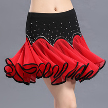 Latin dance dress female adult Latin dance skirt skirt dance skirt New Square performance dance costume