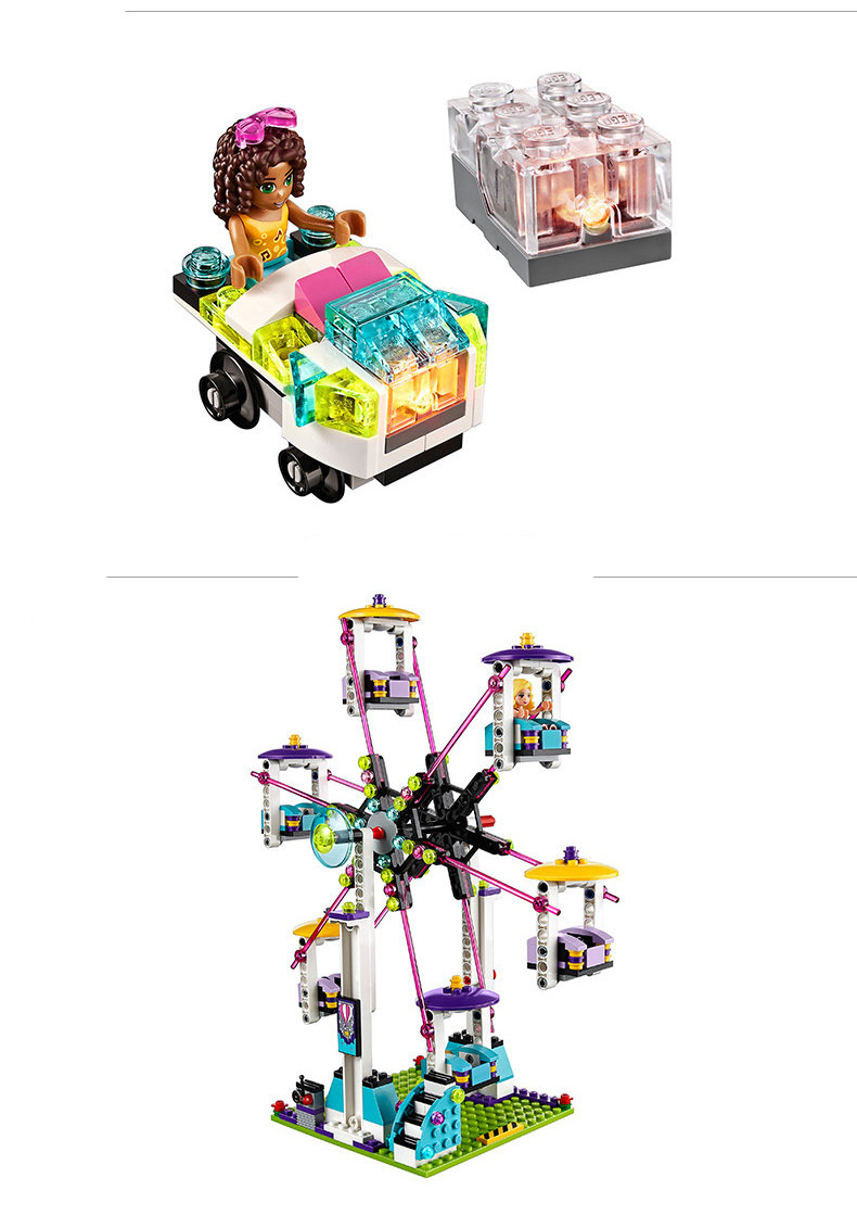 乐高女孩积木拼装玩具好朋友公主系列大歌星丽薇之家 41135