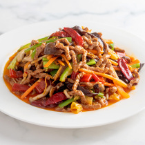 (Qishan vegetarian fish shredded pork) ready-to-eat vegetarian soy protein snacks imitation meat delicious vegetarian meat