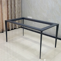 Italian-style slate dining table feet solid aluminum alloy table legs marble dining table foot bracket desk leg bracket customization