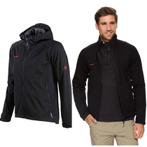 Mammut Mammoth Clion Advanced Medium Thick Hooded Softshell M2 Class with Ultimate Hoody