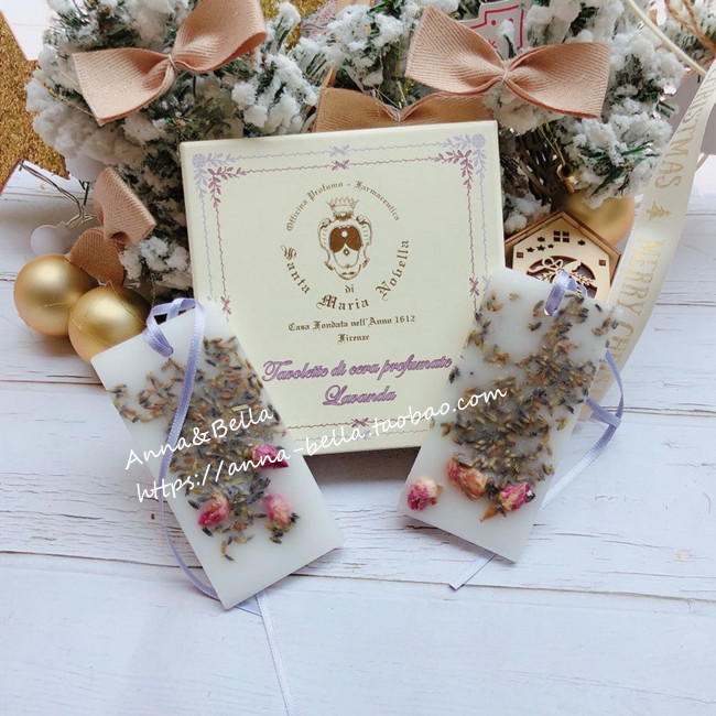 Ароматерапия украшения 意大利santa maria novella/smn衣柜玫瑰香薰扑扑莉石榴蜡片香挂
