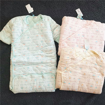 Baby bud baby winter cotton cotton cotton clip anti kick-proof cold sleeping bag defect special price