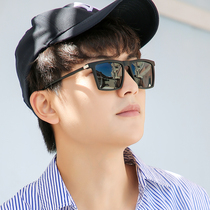 Mens sunglasses 2021 new anti-ultraviolet strong light polarized sun glasses driving special glasses mens summer face