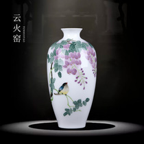 Liling Ceramics Small Vase Home Wine Cabinet Decoration Ornaments Office TV Cabinet Bozhuo Shelf Crafts