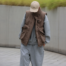 Tide WOO Exclusive PIN SKTBS 21AW Autumn Winter New Fashion Casual Horse Chia Multi-Pocket Jacket Jacket Man