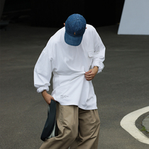 PIN SKTBS 21AW Fall new Long sleeves City Boy style Japanese style casual cover male t-shirt blouse