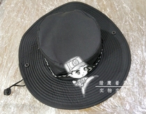 Security Cap Black Mesh Cap Grid Bounney Cap Round Side Sunhat Warfare Training Hat Security as a training hat