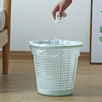 Modern minimalist with no lid on household garbage bins Living room Living room Bedrooms Kitchen Toilet toilet Plastic small trash basket
