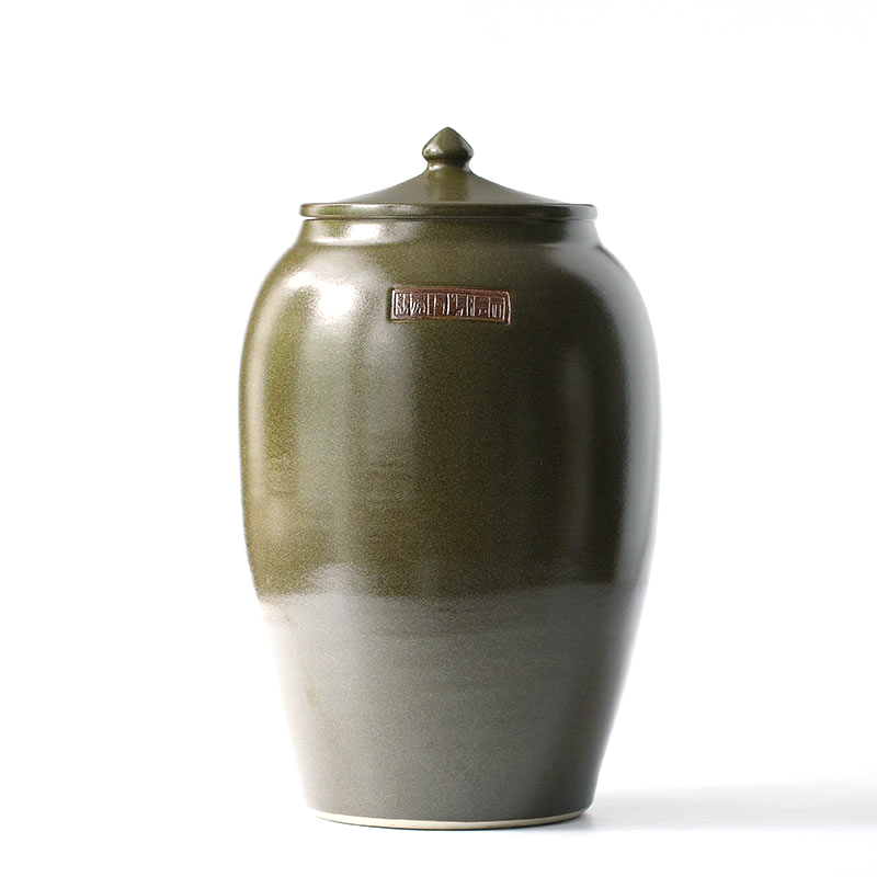 Period of ceramic barrel oil tank oil cylinder of jingdezhen ceramic jar jar jar 50 kg 100 jins