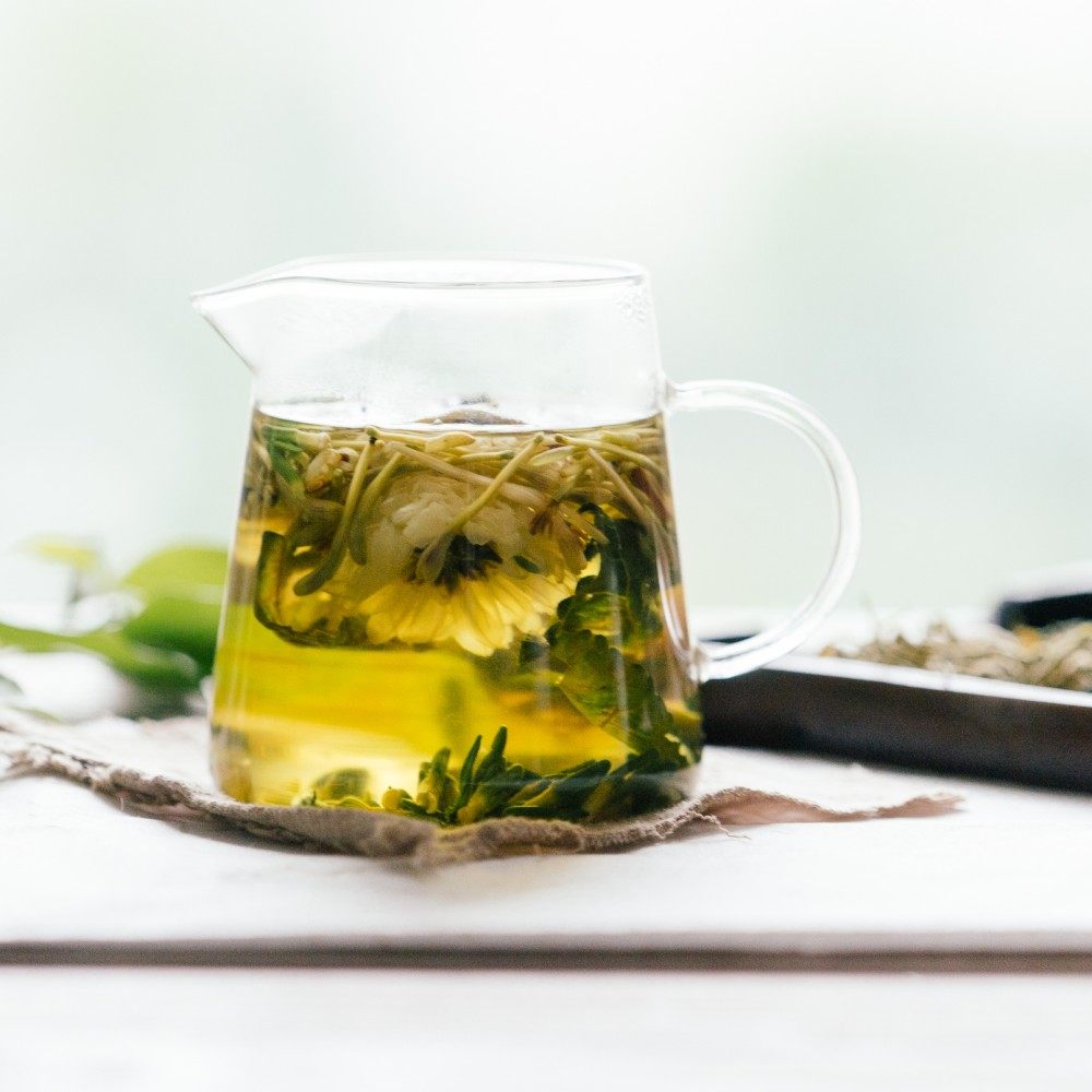 清心去火茶降火茶 去肝火黄山贡菊莲子心金银花 去口气口臭组合茶