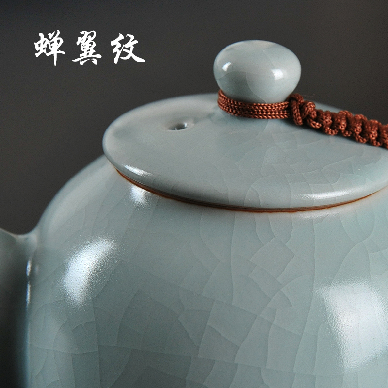 Archaize your up ceramic teapot kung fu tea set the teapot CiHu single pure manual household shih pot stone gourd ladle pot