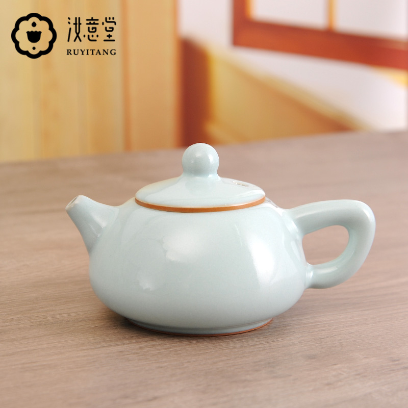 Authentic your up teapot kung fu tea set ceramic teapot undressed ore hand pot of pure manual archaize stone gourd ladle pot of household