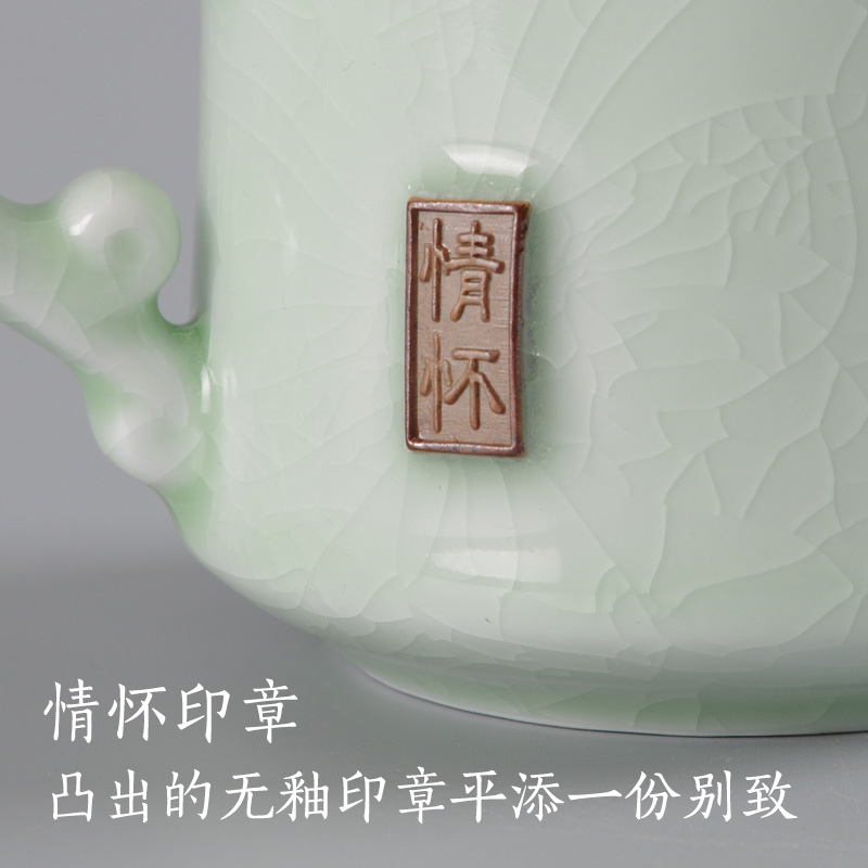 Your up cups with cover glass ceramic cup contracted office cup cup mark cup send the teacher personal business gifts
