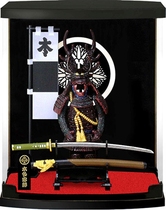 Spot Japan limited MSJ Warring States military general armor armor armor with foot human-shaped ornaments