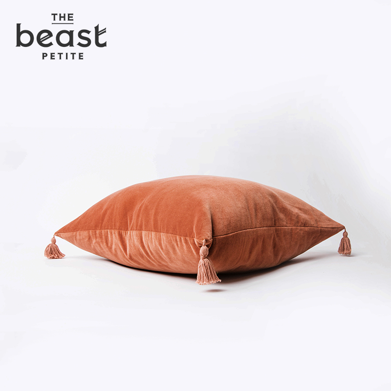 THE BEAST/野兽派 平绒方形靠垫 厚实舒适垫子 客厅卧室沙发垫产品展示图3