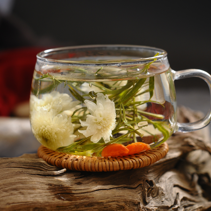 买一送杯菊花清热降火熬夜茶去火下火明目养生茶去肝火组合花草茶