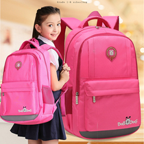 Babu bean primary school school bag girls 1 ultra-lightweight 3 load-reducing 6th grade mens double shoulder backpack lightweight children waterproof