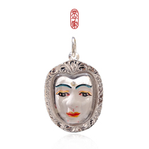Changzijia Thai Buddha brand ten-year old shop white face Buddha sterling silver waterproof shell
