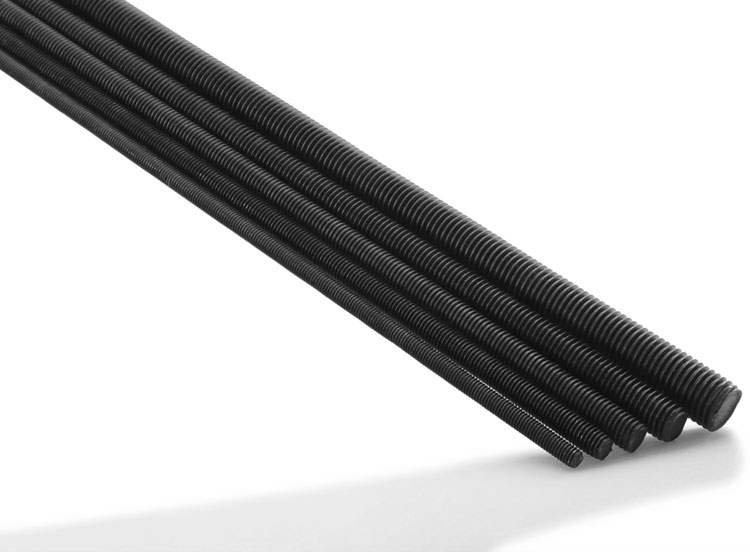 发黑8.8级高强度全螺纹丝杆/牙条/螺纹杆/螺杆 一米长m6-m42