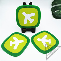 Guangzhou manufacturer customized soft rubber PVC cup cushion to figure customized heat insulation muted non-slip cup cushion beautiful and precise