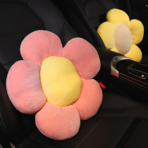 Car waist back cushion cartoon cute interior decoration seat cushion car pillow Four Seasons universal small waist pillow