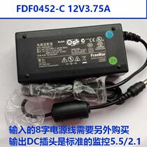 FDF0452-C power adapter 12V3 75A display SYT-1203750 8 word input