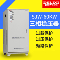 Delixi 3-phase 380v Power Supply Regulator 60kw SJW-60Kva Fully Automatic Regulator 60000w