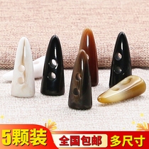 Resin high-grade horn buckle buckle coat sweater button woolen large button large suit decoration accessories accessories