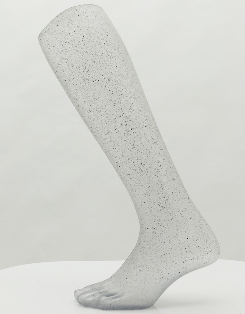 透明脚模 男女脚模袜模特透明展示道具 塑料模型袜子拍摄影照道具