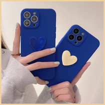 Klein blue millet 12 mobile phone shell new Xiaomi 12pro mobile phone sleeve plush suede loving millet 12x men and women Xiaomi twelve new 12 soft shell pro lens full package anti-fall shell