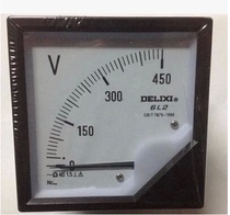 China Delixi fixed pointer ammeter voltmeter electrical measuring instrument 6L2 6C2