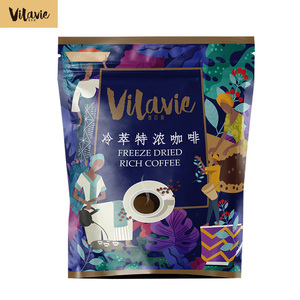 马来西亚进口维菈薇特浓白咖啡冷萃原味三合一速溶咖啡粉条装600g