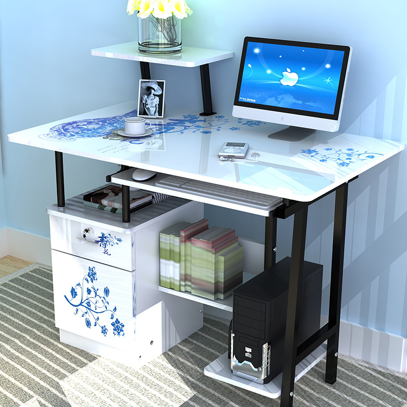卓禾  简易电脑桌台式桌家用办公桌写字桌书桌简约现代台式电脑桌产品展示图1