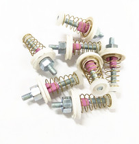 Computerized flat knitting machine accessories mesh clip with left and right thickness needle mesh spring roller driver