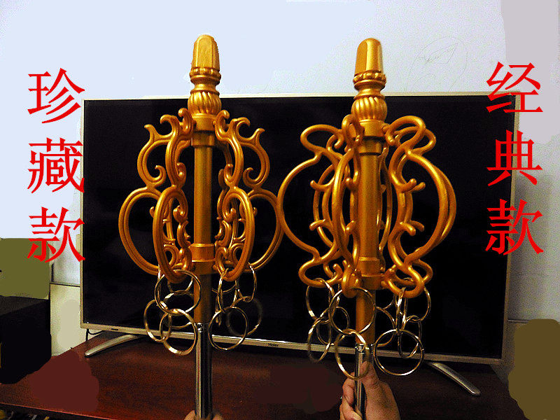 西游记兵器 唐僧法海禅杖 不锈钢法杖锡杖 儿童年会舞台表演道具