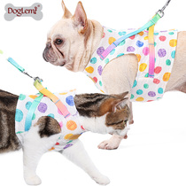Comfort Pet Chest Back Traction Rope Small Dog Kitty Vest Style Walking Dog Rope Chain Subdog Traction Rope Suit